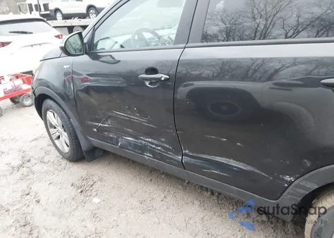 2011 Kia Sportage Lx from USA, damaged, VIN KNDPBCA28B7026351